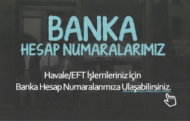 Hesap Numaralarımız